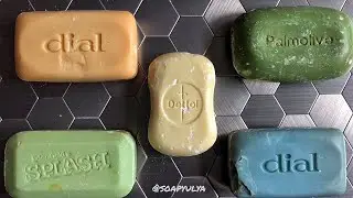 ASMR old soap, dry soap cutting/ режу сухое винтажное мыло