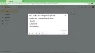 ABAP - Restful Programming Model | Introduction