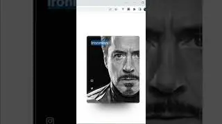 Creative Profile Card using HTML & CSS #html #css #cards #profile #ironman #shorts #avengers