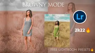 New lightroom BROWNY MODE || lightroom free DNG preset🔥💯