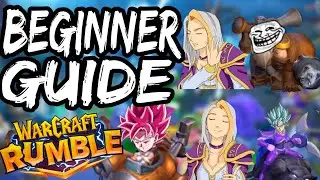How to NOT SUCK at Warcraft Rumble!! At Least the Beginning Part!