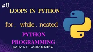 loop in python||for loop in python||while loop in python||nested loop in python