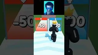 tall man run 🏃‍♂ #moneyrush #shorts #funnyvideo #meme
