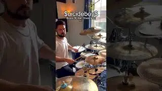 $UICIDEBOY$ BLOODY 98 (FEAT. GHOSTMANE) DRUM COVER (P3) // 