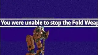 How to Fail To Stop the Fold Weapon in Titanfall 2