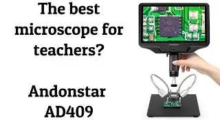 Andonstar AD409 HDMI Microscope - The best microscope for teachers, presenters, and streamers?