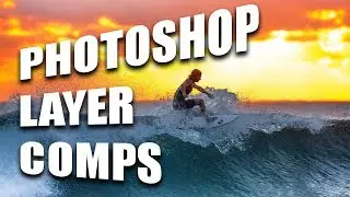 Photoshop Layer Comps Tutorial and Adjusting in InDesign