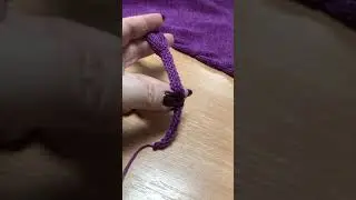 Бактус на вязальной машине.