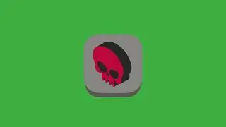 Free Animated Green Screen Skull icon | no copyright | Chroma key   Free Green Screen Effects