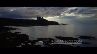Scotland Aerial Showreel - Tantallon Castle, Seacliff Beach
