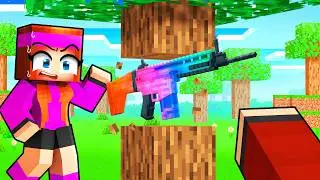 Minecraft, but the BLOCKS are WEAPONS!