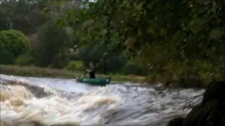 canoeing capsize river ayr