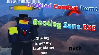Bootleg Sans.EXE|(Roblox) Untitled Combat Demo