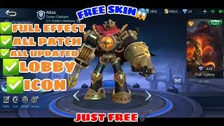 ATLAS - Fuel Turbine Elite Skin Script | + Backup File | MLBB✔