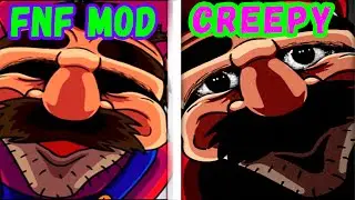 Ring Cam Mario - FNF MOD VS Creepy Mario | Friday Night Funkin'