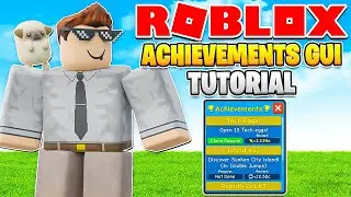 Achievements Gui! How to Make a Simulator in Roblox Episode 41