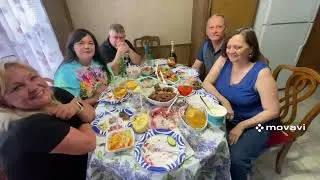США.Встречаем Надю и Свету на даче🇺🇦🇺🇸🐓🦤🏡🍹🍷🥗🥘🧆, Закупка из Wegmans🥩🧀🥐🍅🥬