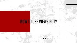 Toturial Of free Telegram views bot and how to buy Telegram views automatically.