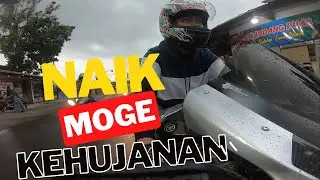 Niat Sunmori Pakai R1M Berahir Kehujanan