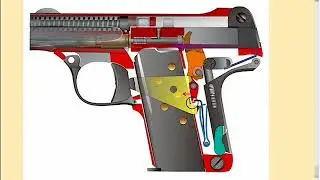 Belgian Clement pistol model 1909 explained - HLebooks.com