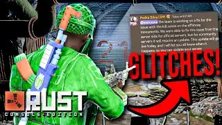 RUST CONSOLE Broken Glitches, Admin Issues, NEW SKINS UPDATE!