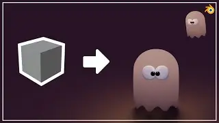 Ghost Tutorial in Blender 3.3 - 3D Modeling Process - 3D Art Owl