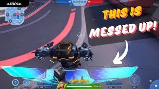 My ARES Shield Got Messed Up in a 1v1 | Mech Arena | Test Server