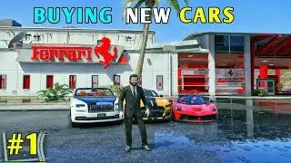 BUYING NEW LUXURY AND SUPER CARS || GTA5 STORY VIDEO || EPISODE #1