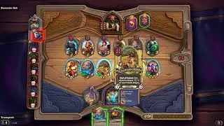 Hearthstone - Guy tries to counter divine but ends up killing himself LOL!!