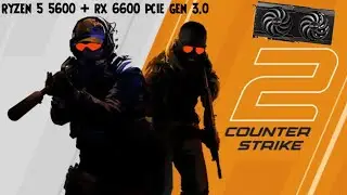 Ryzen 5 5600 + RX 6600 Counter Strike 2