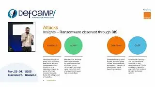 Rough seas & ships in storms – A retrospective of 2023 from an MSSP perspective at DefCamp 2023