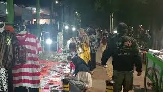 Penonton Wayang Ki jedher full HUT KJM ke 9 Kodim Jakarta Timur