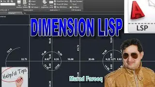 Very Important Dimension Lisp For AutoCAD and AutoCAD Civil 3D.