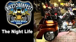Night Life at Biketoberfest 2023 | And A Little Taste Popping With Uncle L.