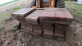 HOW MUCH WORK CAN YOU REALLY DO WITH A MINI SKID STEER? MORE THAN YOU WOULD THINK!!