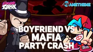 FNF Boyfriend VS Mafia Party Crash (FNF Mod) | FNF VS Mafia