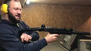 УЗИ. Uzi. Стрельба в тире. Обзор.