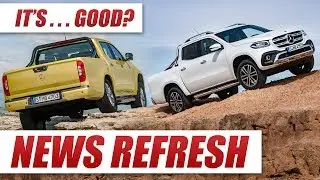 The Mercedes-Benz X-Class Pickup Truck Is... Good?