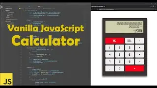 Vanilla JavaScript Calculator 🔥