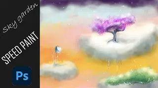 SPEEDPAINT l PHOTOSHOP l FANTASY SKY