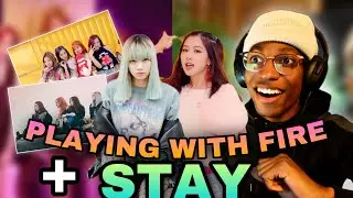2 IN 1 | PLAYING WITH FIRE X STAY REACTION!!