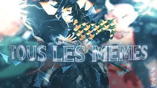 「Tous Les Mêmes」Giyu Tomioka - Demon Slayer「AMV/EDIT」(+Project-File)