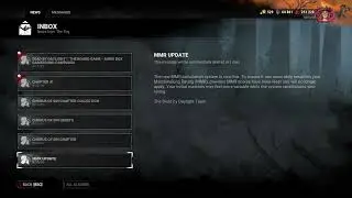 New Match Making Rating (MMR) System is now live! - Dead by Daylight
