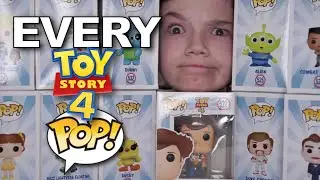 I GOT EVERY SINGLE TOY STORY 4 FUNKO POP!!!