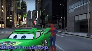 Disney Cars Pixar Spiderman Nursery Rhymes Disney Cars Toys Lightning McQueen Surprises