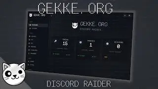 Best FREE Discord Raid Tool - Gekke.org