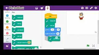 #How to make a #triangle #easy to make in #scratch app and #Pictoblox app