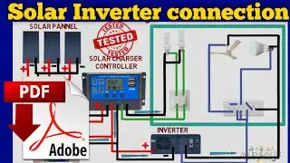 solar inverter connection diagram