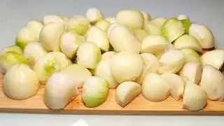То, что я ДЕЛАЮ С ЛУКОМ, переворачивает СОЗНАНИЕ! За вечер СЪЕДАЕМ ВСЕ! Вкуснейшее БЛЮДО!!
