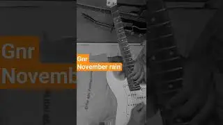 gnr - November rain (solo 1 cover)